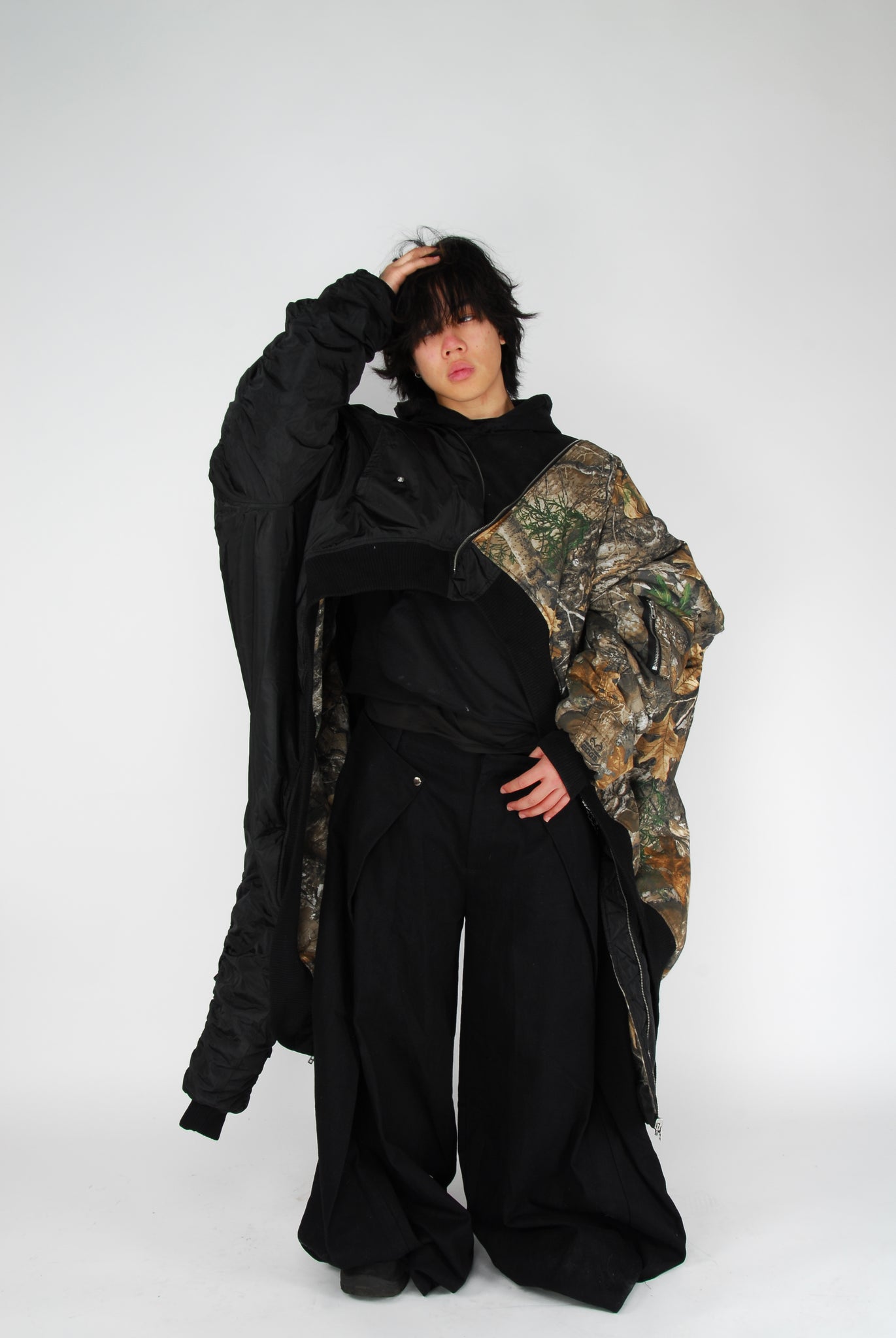 2 In 1 Realtree bomber oversized