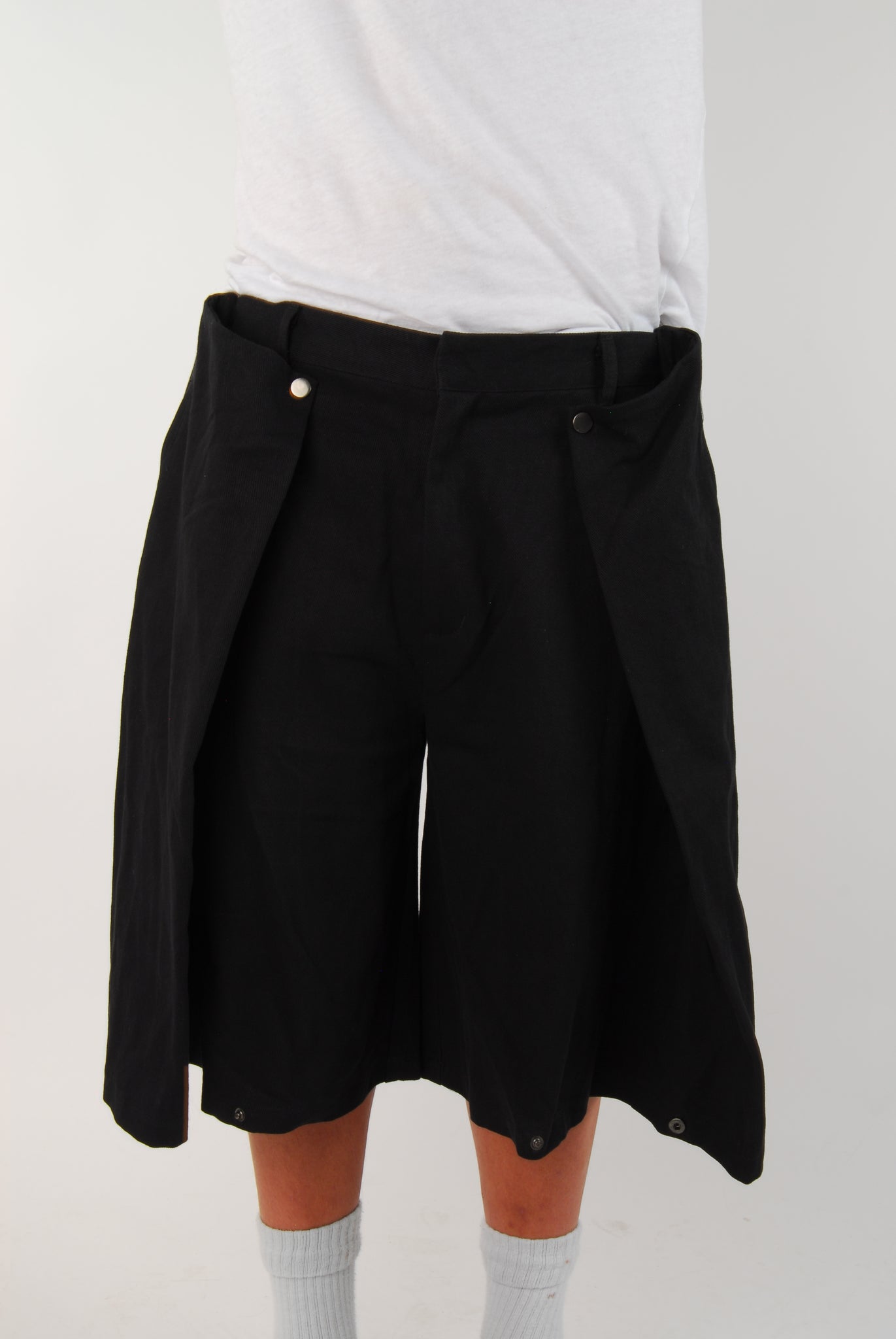 black moon shorts/layering piece