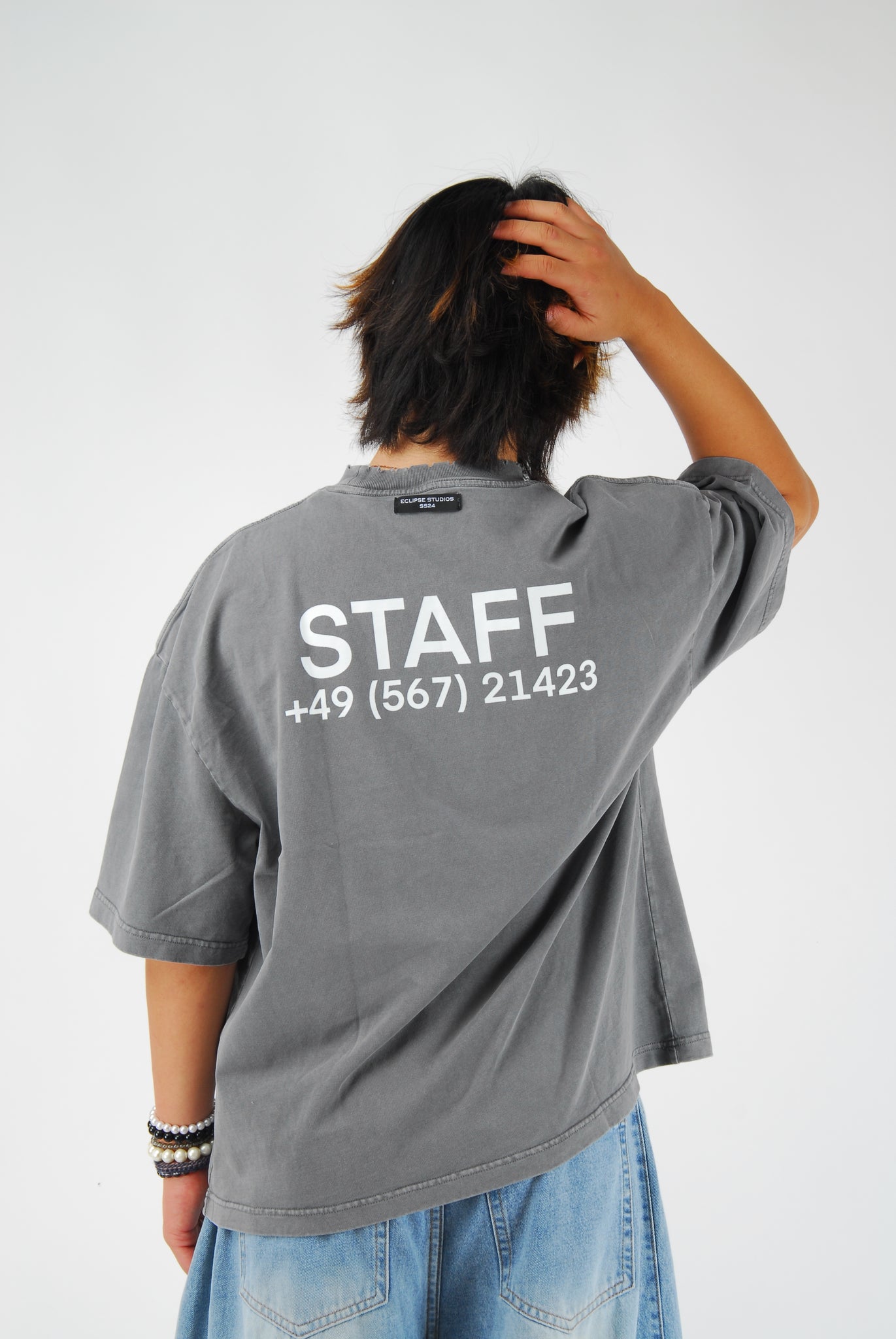 "chinese-restaurant staff" Tee oversized